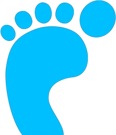 Blue Footprint Png Svg Clip Art For Web Download Clip Art Cartoon Blue Footprint Footprint Png