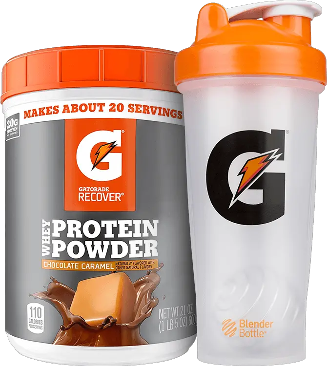 Chocolate Caramel Protein Powder Blenderbottle Combo Gatorade Whey Protein Powder Png Gatorade Bottle Png