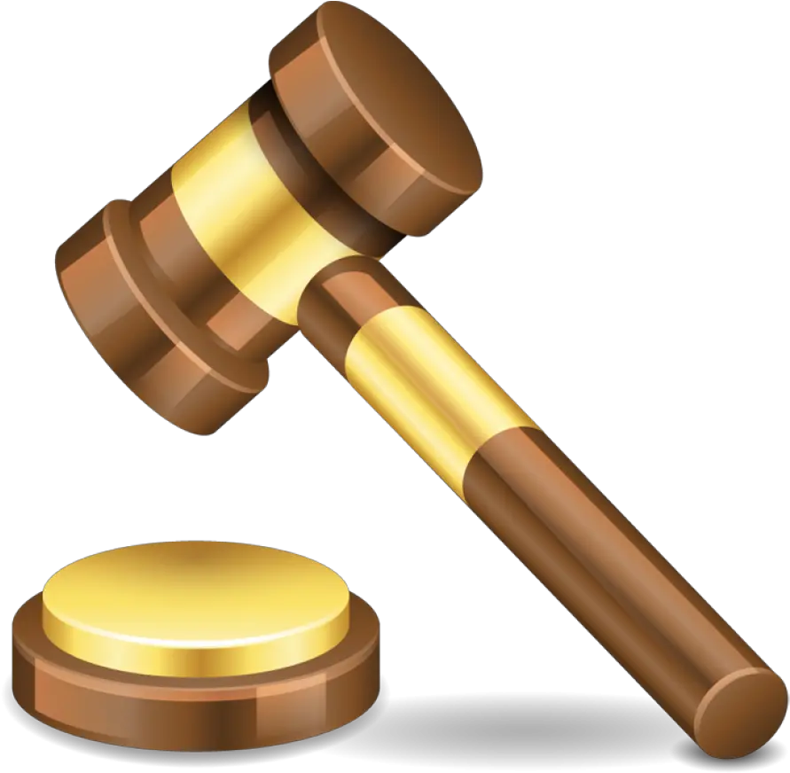 Gavel Png Image Judge Hammer Clear Background Gavel Png