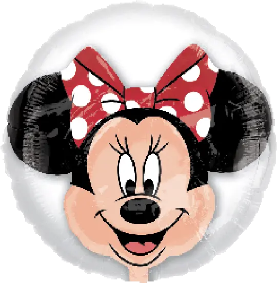 Anagram Foil Licensed Insider Disney Minnie Mouse 24 Discontinued Minnie Mouse Red Balloon Png Minnie Mouse Face Png