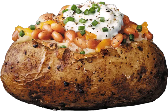 Bushu2019s Loaded Baked Potato Transparent Baked Potato Png Potatoes Png