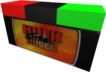 Hulk Hogan Tron Best Ever Roblox Horizontal Png Hulk Hogan Transparent