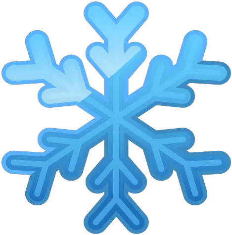 Snowflake Icon Copo De Nieve Png Snowflake Emoji Png