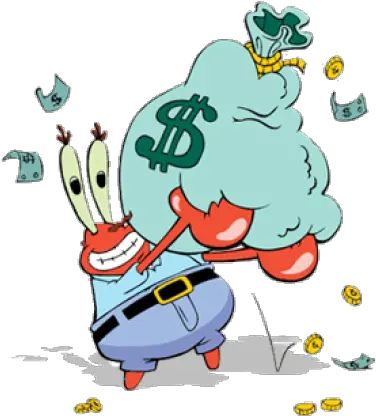 Download Free Png Mr Mr Krabs With Money Png Mr Krabs Png