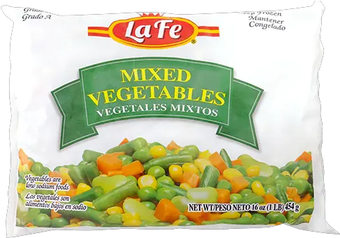 Mixed Vegetables Lafe Fe Mixed Vegetables 16 Oz Png Vegetables Transparent