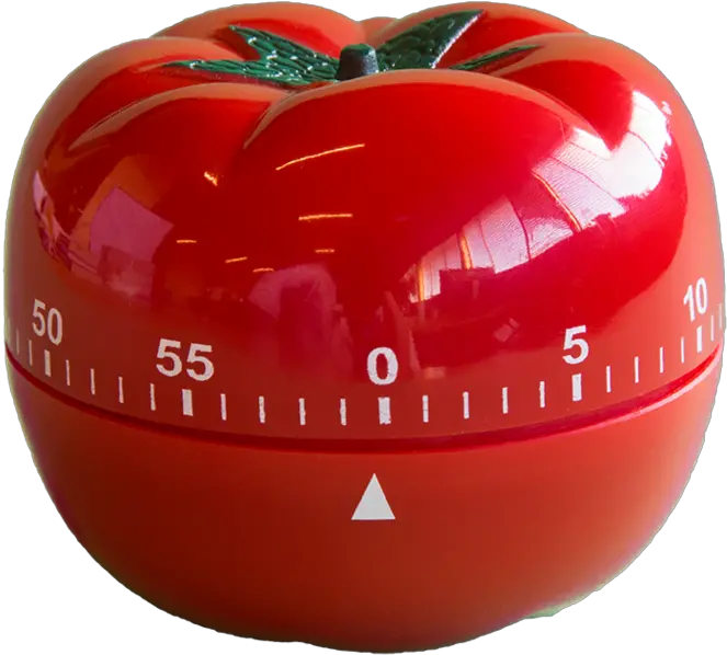 Tomato Timer Pomodoro Technique Png Timer Png