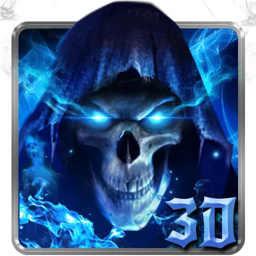 Reaper Launcher 53410 Apk Download Bluegrimreaper Blue Grim Reaper Png Grim Reaper Transparent Background