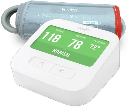 Clear Wireless Blood Pressure Monitor Bpm1 Ihealth Png Blood Pressure Monitor Icon