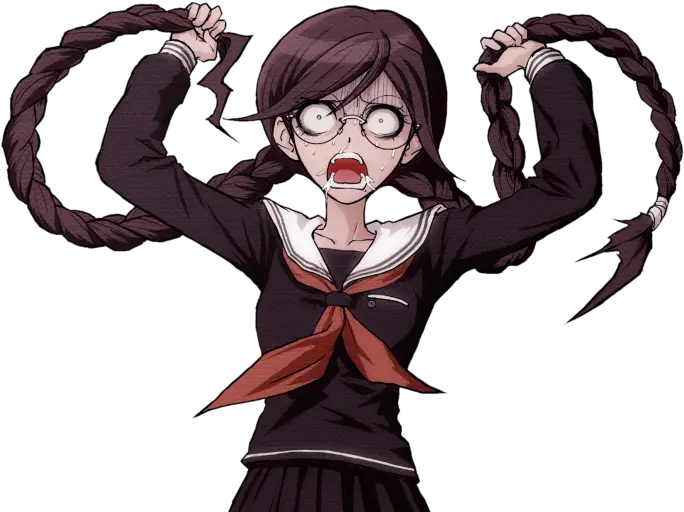 Pin Full Body Toko Fukawa Sprite Png Toko Fukawa Icon