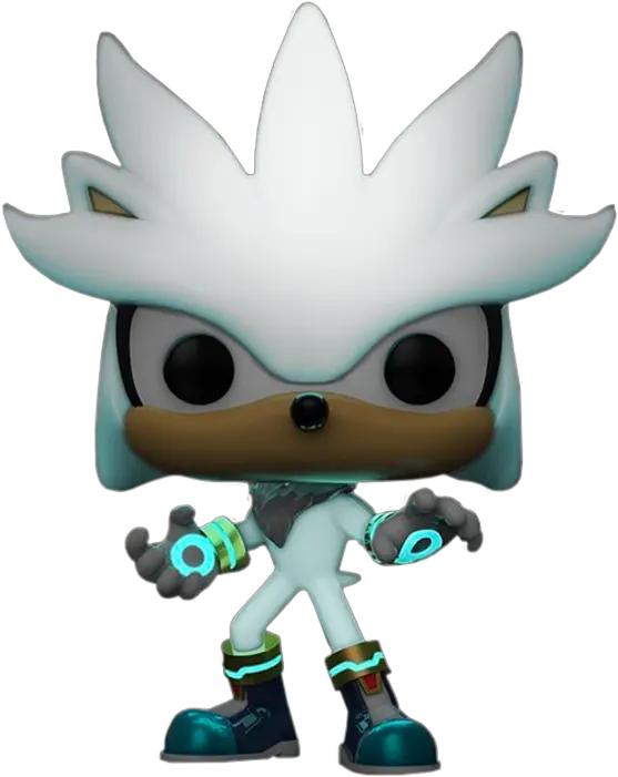 Sonic The Hedgehog Sonic Glow 30th Anniversary Us Exclusive Pop Vinyl Rs Funko Pop Sonic Silver Glow In The Dark Png Silver The Hedgehog Icon