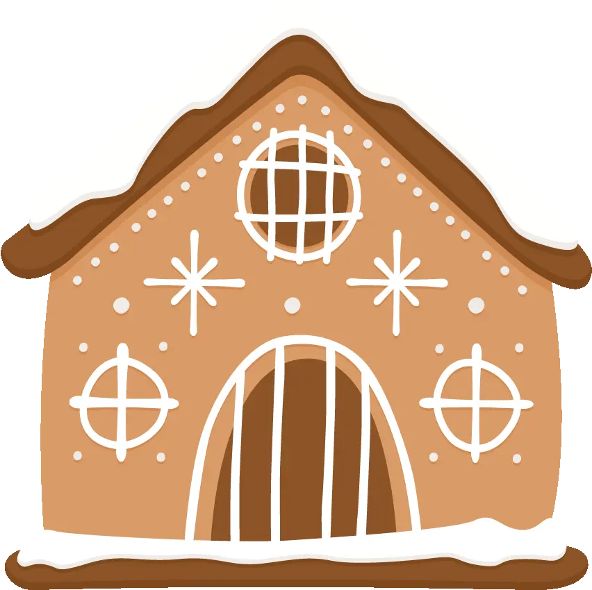Stickers For Bedrooms And Decochic Doghouse Png Gingerbread House Icon