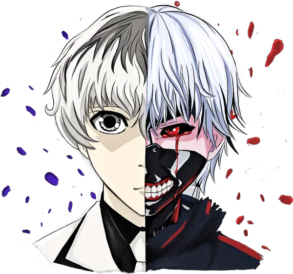 Download Hd Tokyo Ghoul Kaneki Ken Sasaki Haise Png Ken Kaneki Transparent