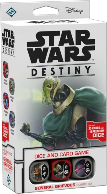 New Sealed Star Wars Destiny Obi Wan Kenobi U0026 General Star Wars Destiny General Grievous Starter Set Png Obi Wan Png