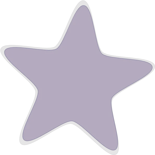 Purple Stars Clip Art Transparent Png Estrella De Mar De La Sirenita Png Purple Star Png