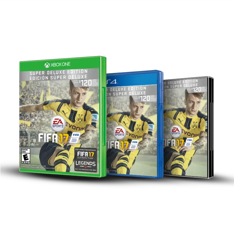 Buy Fifa 17 Soccer Video Game Ea Sports Official Site Fifa 17 Edicion Estandar Png Fifa 17 Logo