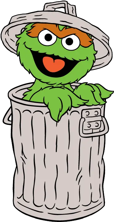 Muppethubcom Wp Content Uploads 2014 06 Oscar02png Sesame Street Cartoon Oscar The Grouch Cookie Monster Png