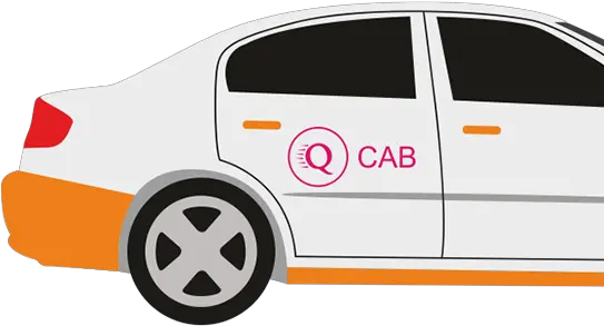 Q Cab Quick U0026 Affordable Cab Services Png Car Back Png