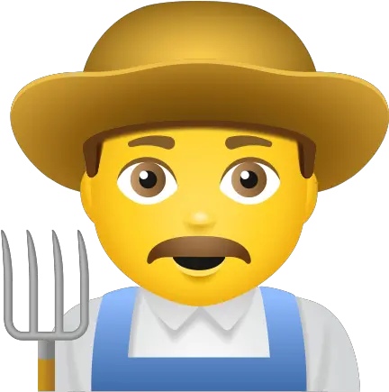 Man Farmer Icon Free Download Png And Vector Fork Farmer Png