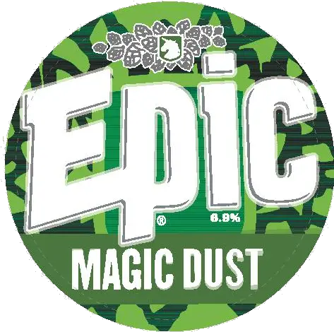 New Keg Of Magic Dust Label Png Magic Dust Png