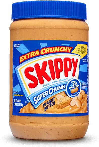 Skippy Super Chunk Peanut Butter Skippy Peanut Butter Png Butter Transparent Background