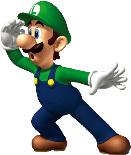 Vector Black And White Stock Png Files Luigi Mario Party 8 Luigi Head Png