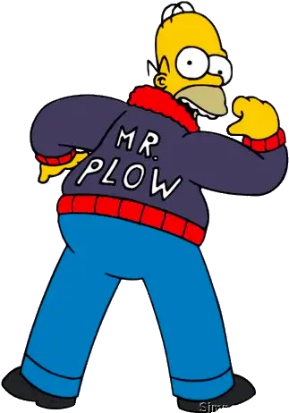 Homer Simpson The Simpsons Springfield Bound Fandom Homer Simpson Mr Plow Png Homero Png