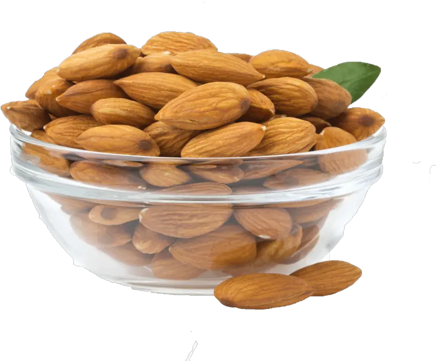 Almond Hd Almonds In Bowl Png Almond Transparent
