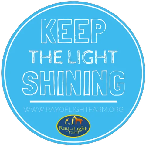 Ray Of Light Farm Animal Rescue And Animal Assisted Therapy Circle Png Ray Of Light Png