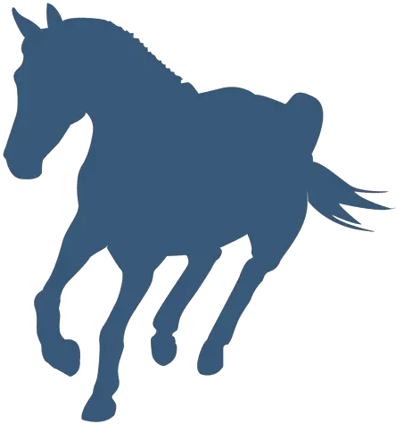 Transparent Png Svg Vector File Cantering Horse Silhouette Png Unicorn Silhouette Png