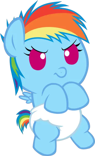 Download Hd My Little Pony Friendship My Little Pony Rainbow Dash Baby Png Rainbow Dash Png