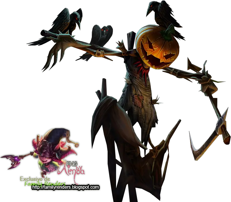 Png Pumpkinhead Fiddlesticks Pumpkinhead Fiddlesticks Png Pumpkin Head Png