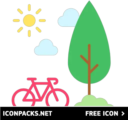 Free Park And Bike Icon Symbol Png Svg Download Metaverse Icon Free Bike Icon