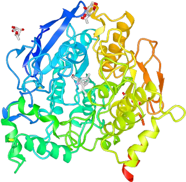 Icn3d Web Based 3d Structure Viewer Protein Structure Clear Background Png Web Browser Screen 3d Icon Png