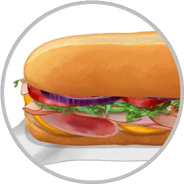 Sub Sandwich Fast Food Png Sub Sandwich Png