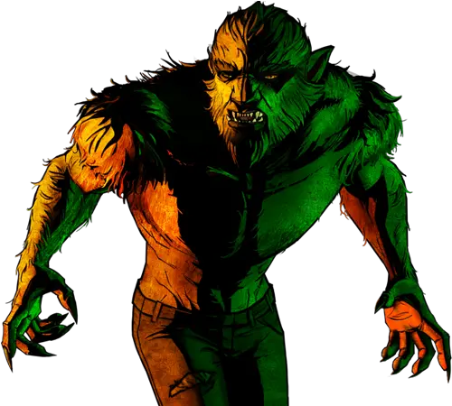 Download Image Wolf Among Us Bigby Werewolf Full Size Wolf Among Us A Crooked Mile Png Werewolf Png