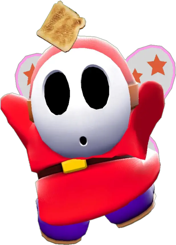 Smg4 Smg4 Toast Fairy Png Shy Guy Png