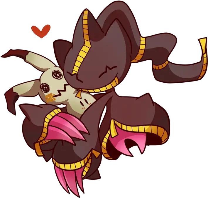 Pokemon Mimikyu And Banette Mimikyu Banette Png Mimikyu Png