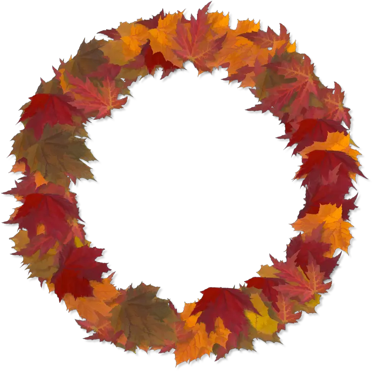 Frame Autumn Leaves 01 Clip Art Png Fall Frame Png