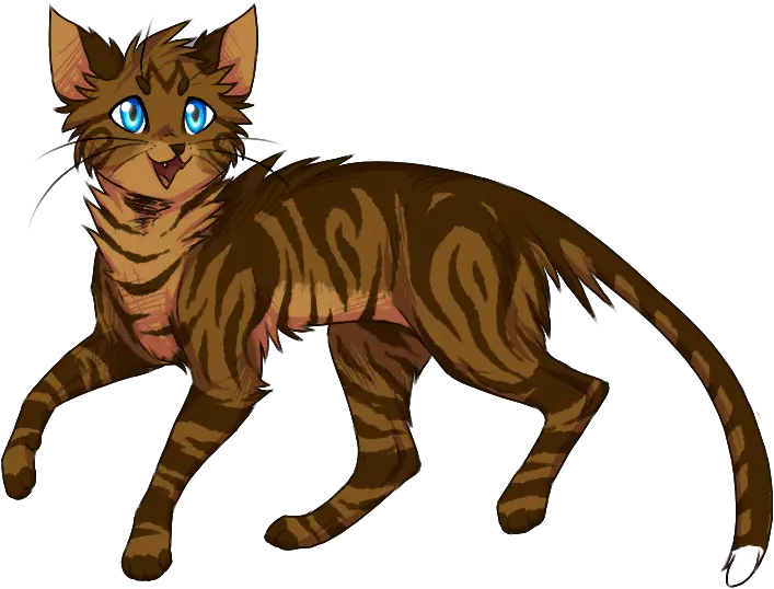 Warrior Cats Brown Tabby Png Image Brown Tabby Warrior Cats Warrior Transparent Background