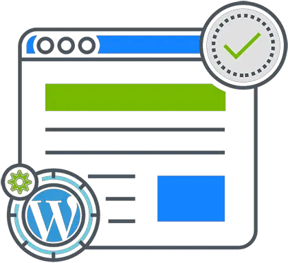 Wordpress Website Maintenance Services U0026 Support Awe Designz Horizontal Png Wordpress Icon Vector