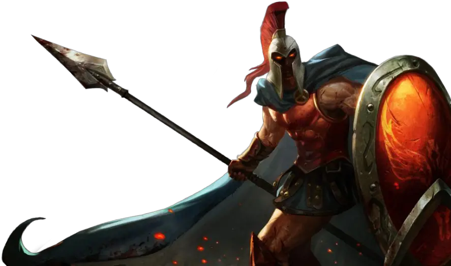 Pantheon Splashart Lol Png Image Lol Pantheon Render Lol Png