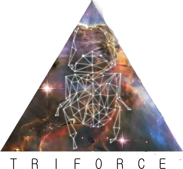 Music Triforce Band Transparent Carina Nebula Png Triforce Transparent Background