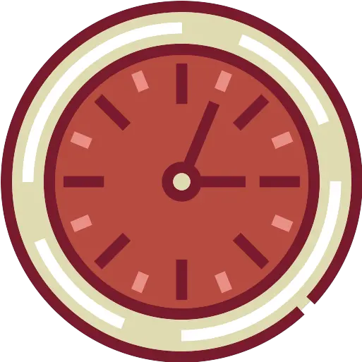 Clock Watch Vector Svg Icon 7 Png Repo Free Png Icons Solid Pink Clock Icon