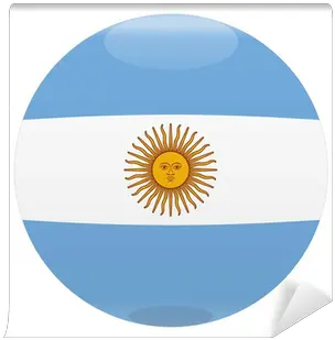 Wall Mural Boule Argentine Argentina Ball Drapeau Flag Vertical Png Argentina Icon