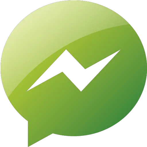 Web 2 Green Messenger Icon Free Web 2 Green Social Icons Messenger Chat Icon Png Fb Messenger Icon