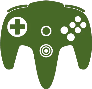 Gaming Free Icon Pack Vinyl Decal Controller Png Nintendo 64 Controller Icon