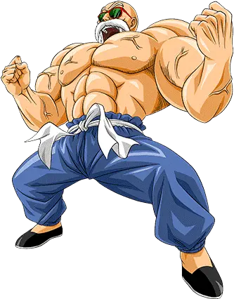 Master Roshi Super Teq Ssr Dragon Ball Master Roshi Full Power Png Master Roshi Png