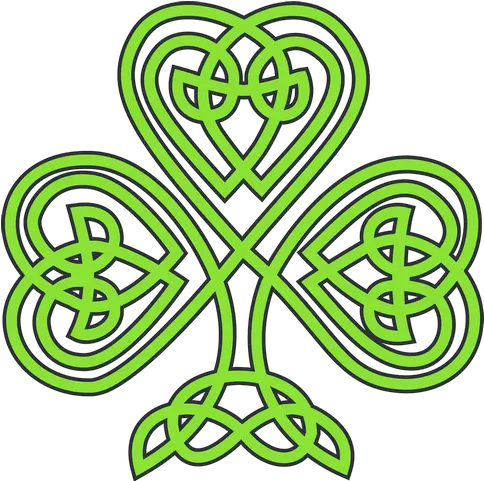 Shamrock Celtic Plant Clover Transparent Png Images U2013 Free Free Celtic Shamrock Clipart Shamrock Transparent Background