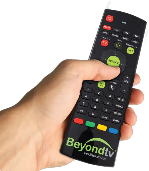 Beyondtv Hotel Guest Room Tv System Internet Services Tv Remote Hand Png Tv Remote Png