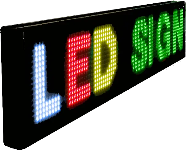 Get Your Business Noticed With A Great Led Sign Led Pros Led Sign Board Png Open Sign Png